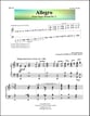 Allegro Handbell sheet music cover